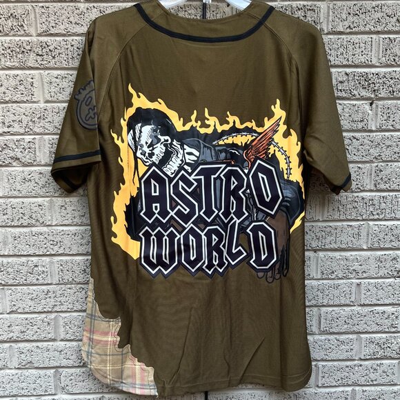 Brand X Cactus Jack Baseball Jersey NWT XL - Picture 2 of 6